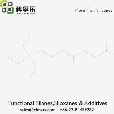 CAS 1760-24-3 N 2 Aminoethyl 3 Aminopropyltrimethoxysilane DAMO / KH-792 / Z-6020