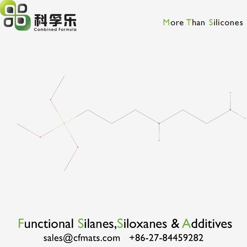 CAS 1760-24-3 N 2 Aminoethyl 3 Aminopropyltrimethoxysilane DAMO / KH-792 / Z-6020